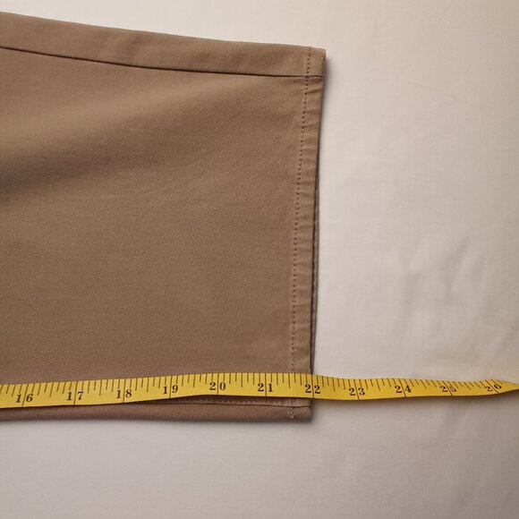 Coldwater Creek Cropped Leg Jeans Size 10 Natural Fit Mid Rise Straight Leg - Picture 8 of 9